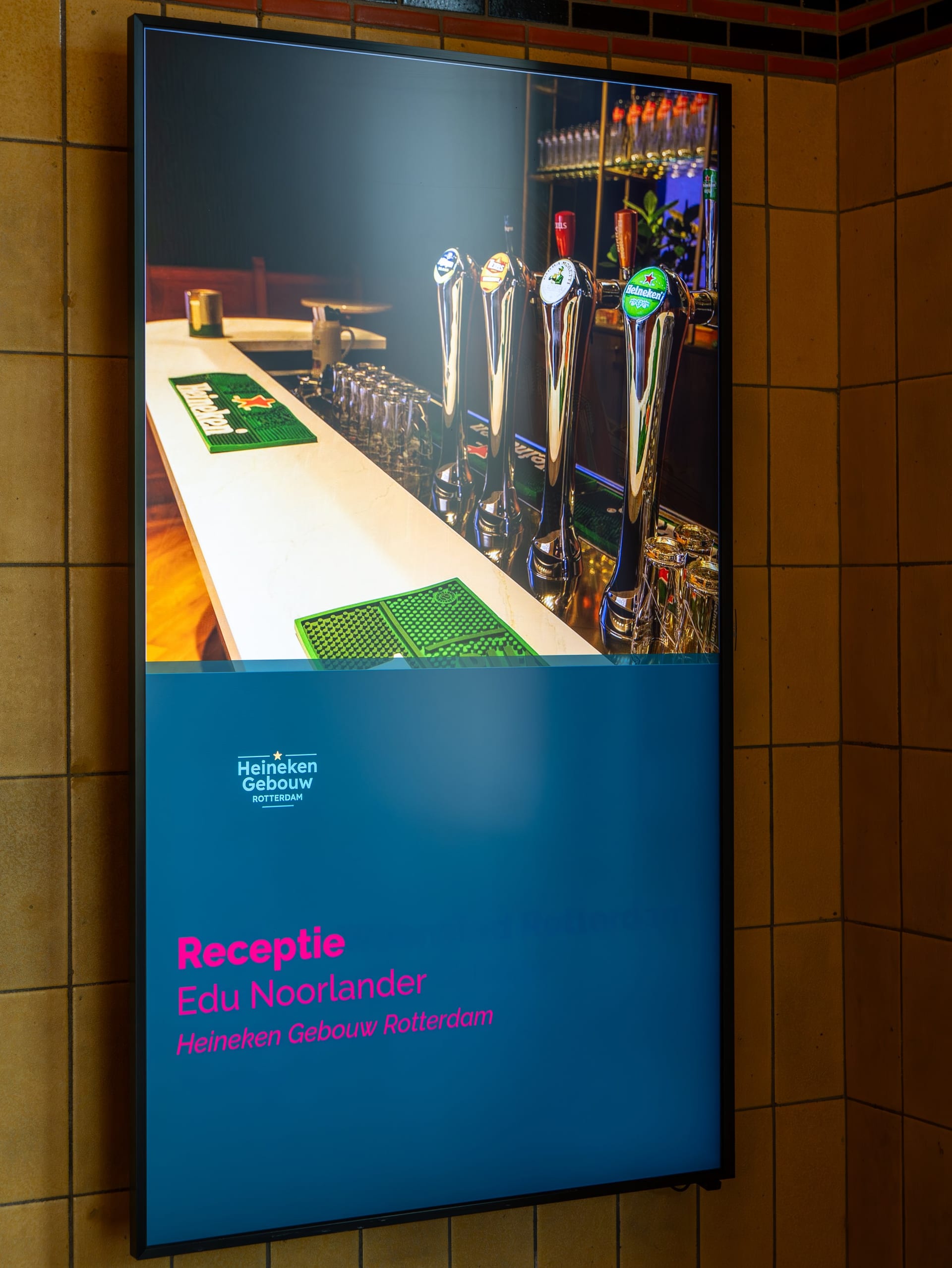 Sfeerbeeld tijdens het evenement in het Heineken Gebouw Rotterdam