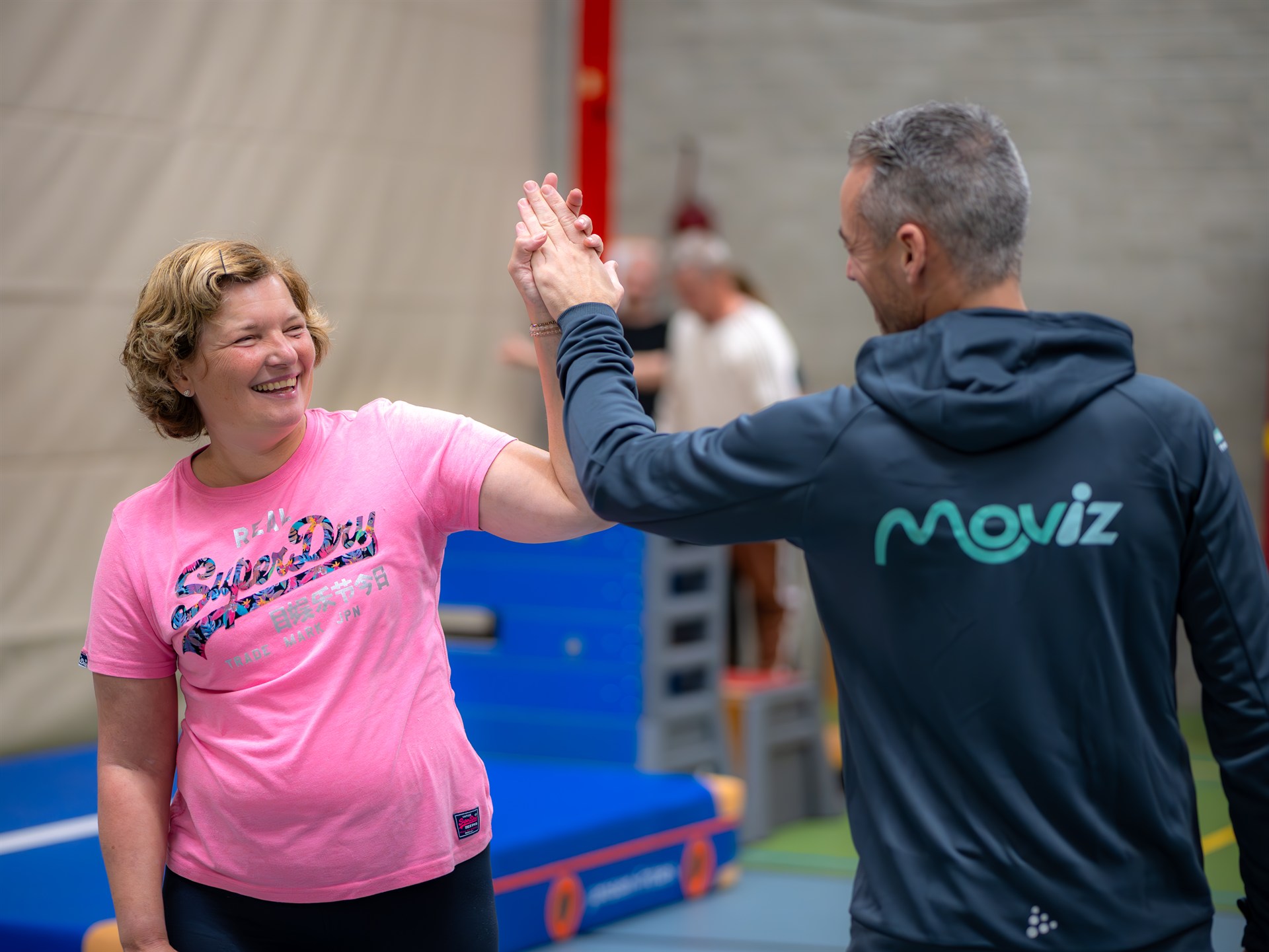 Professionele bedrijfsfotografie voor fysiotherapiepraktijk Moviz in Capelle aan den IJssel